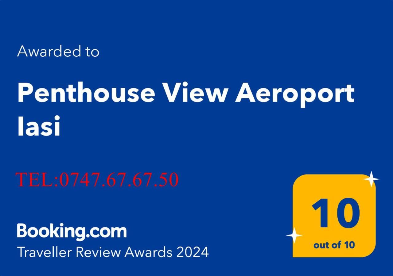 Penthouse View Aeroport Iasi 2 Apartment Exterior foto