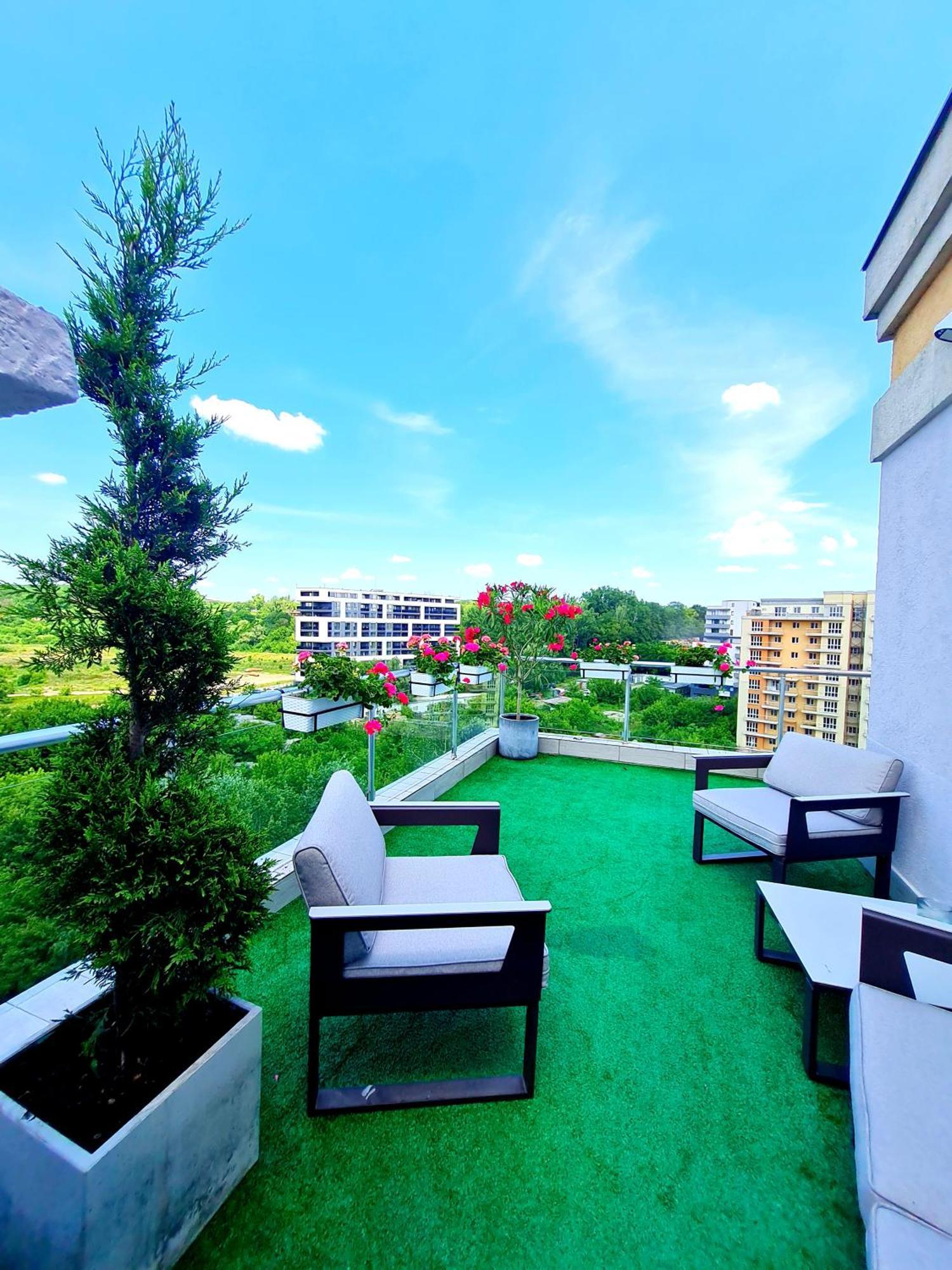Penthouse View Aeroport Iasi 2 Apartment Exterior foto